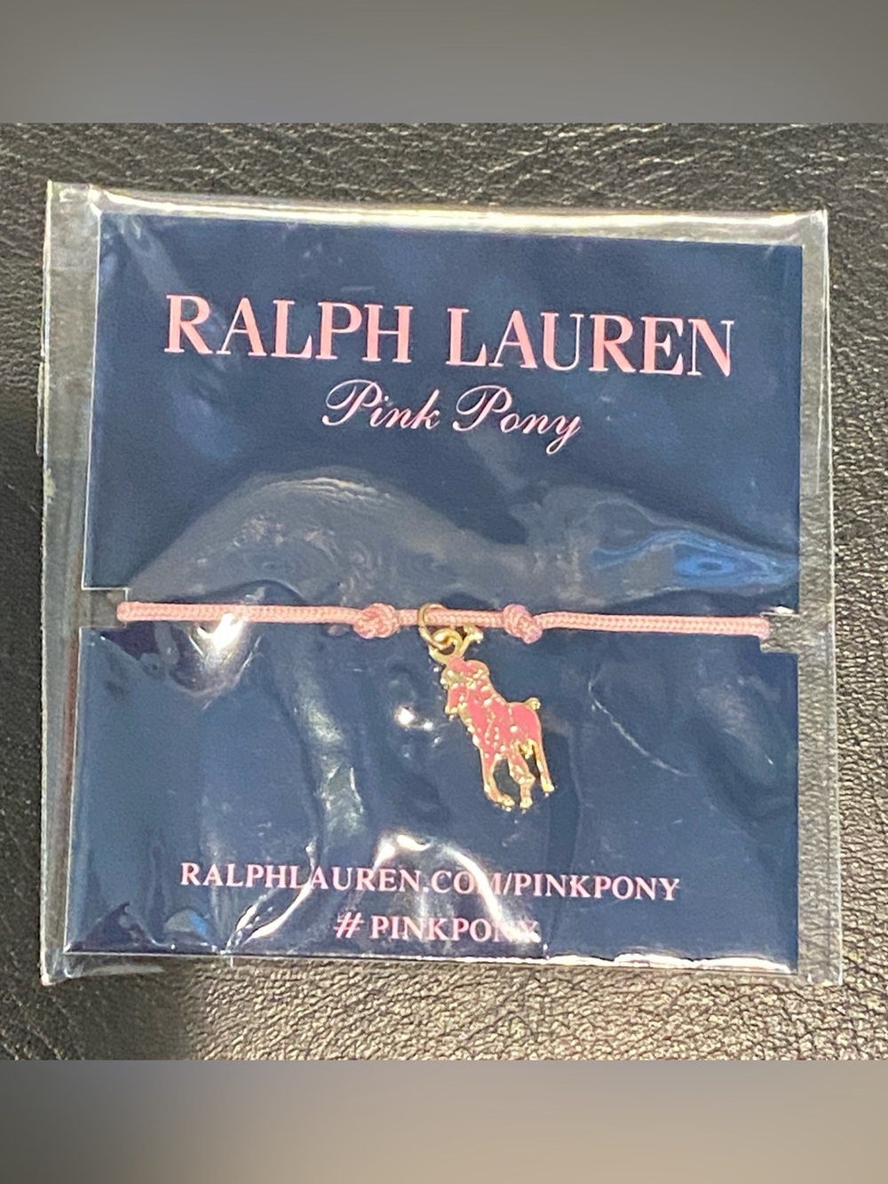 🎉🎉 5/$15 Ralph Lauren Breast Cancer Support Bracelet- Macys exclusive NWT